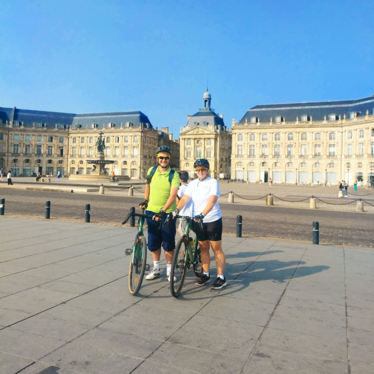 Gravel bike in Bordeaux