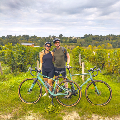 De Bordeaux à Saint-Emilion en Gravel